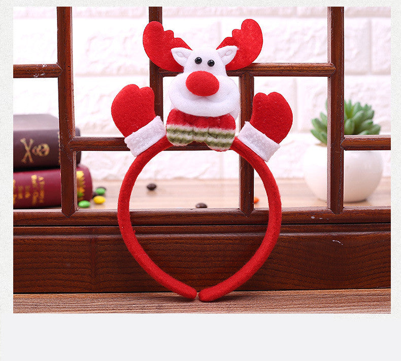 Festive Fabric Headpiece Holiday Costume Accessory