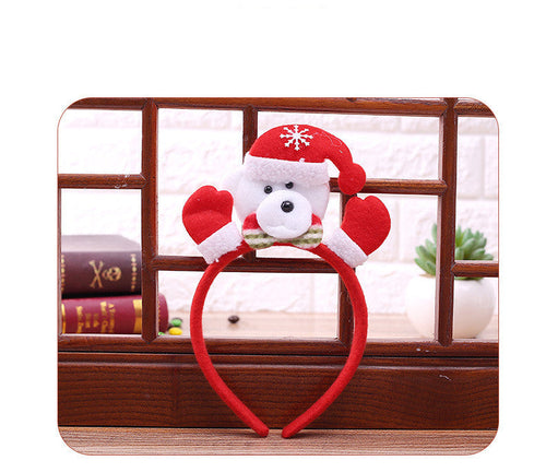 Festive Fabric Headpiece Holiday Costume Accessory