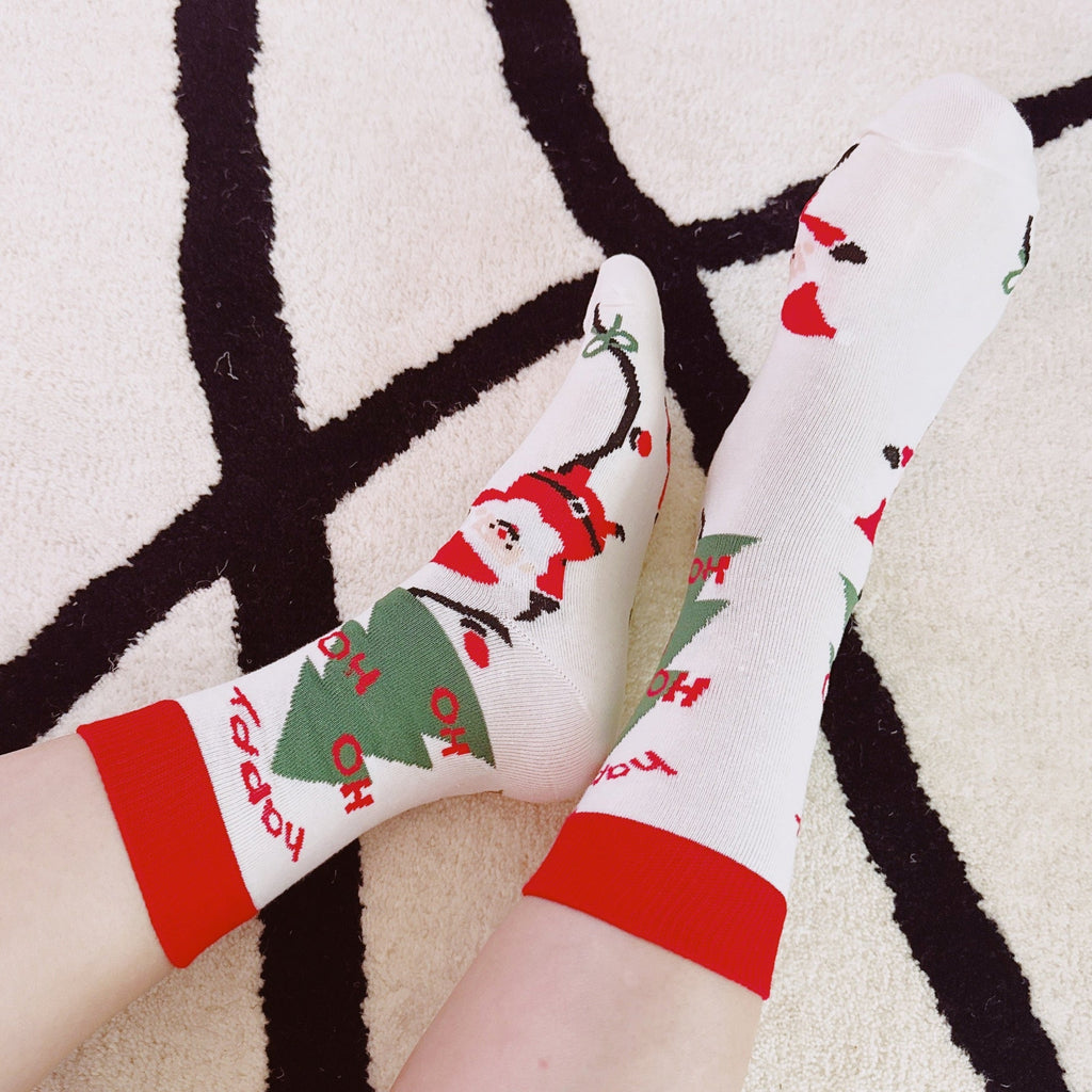 Holly Jolly Christmas Socks Set Of 3