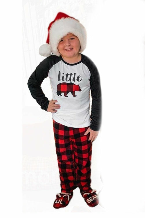 SANTA'S big HELPER Print Mama's Holiday Home Loungewear Set