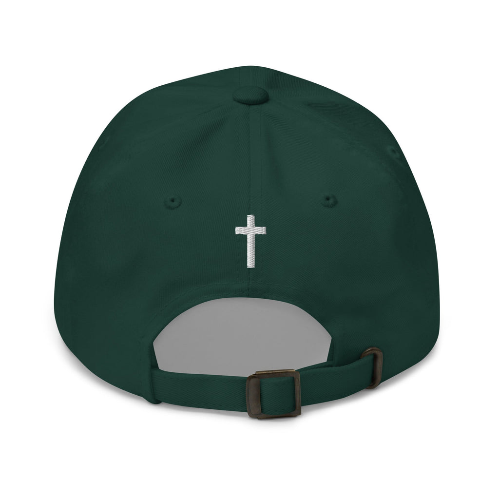 Embroidered Adjustable Baseball Cap - Grace Abounds - F/b