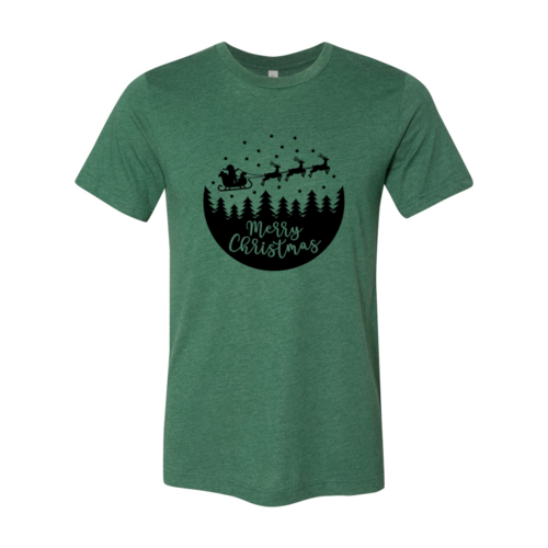 Merry Christmas Scene With Santa Shirt