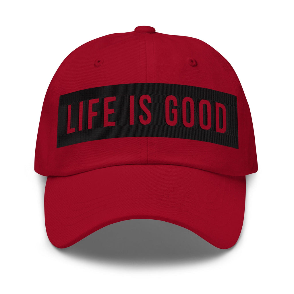 Embroidered Baseball Cap - Adjustable - Life is Good