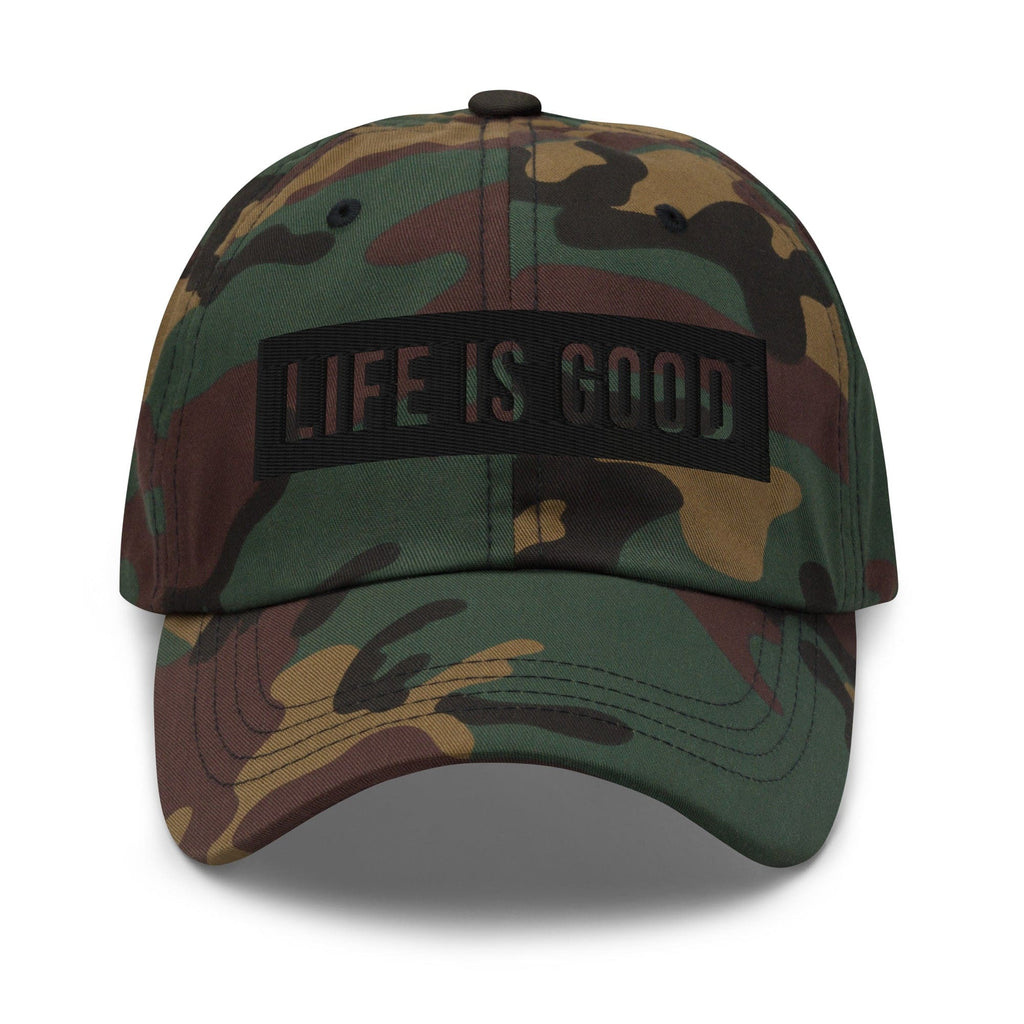 Embroidered Baseball Cap - Adjustable - Life is Good