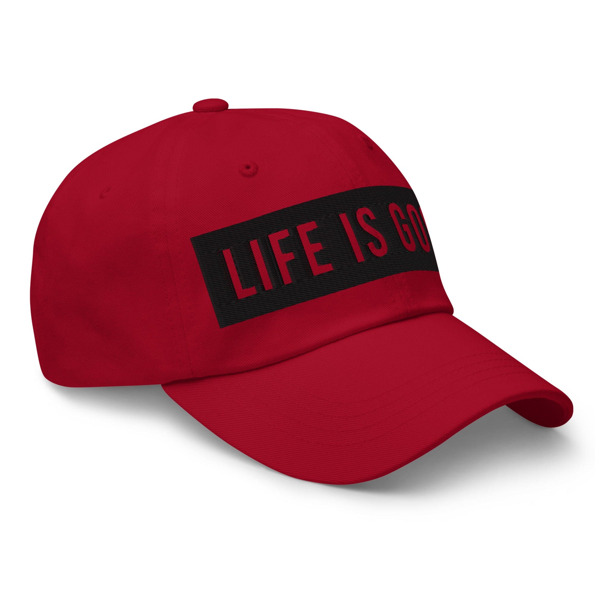 Embroidered Baseball Cap - Adjustable - Life is Good