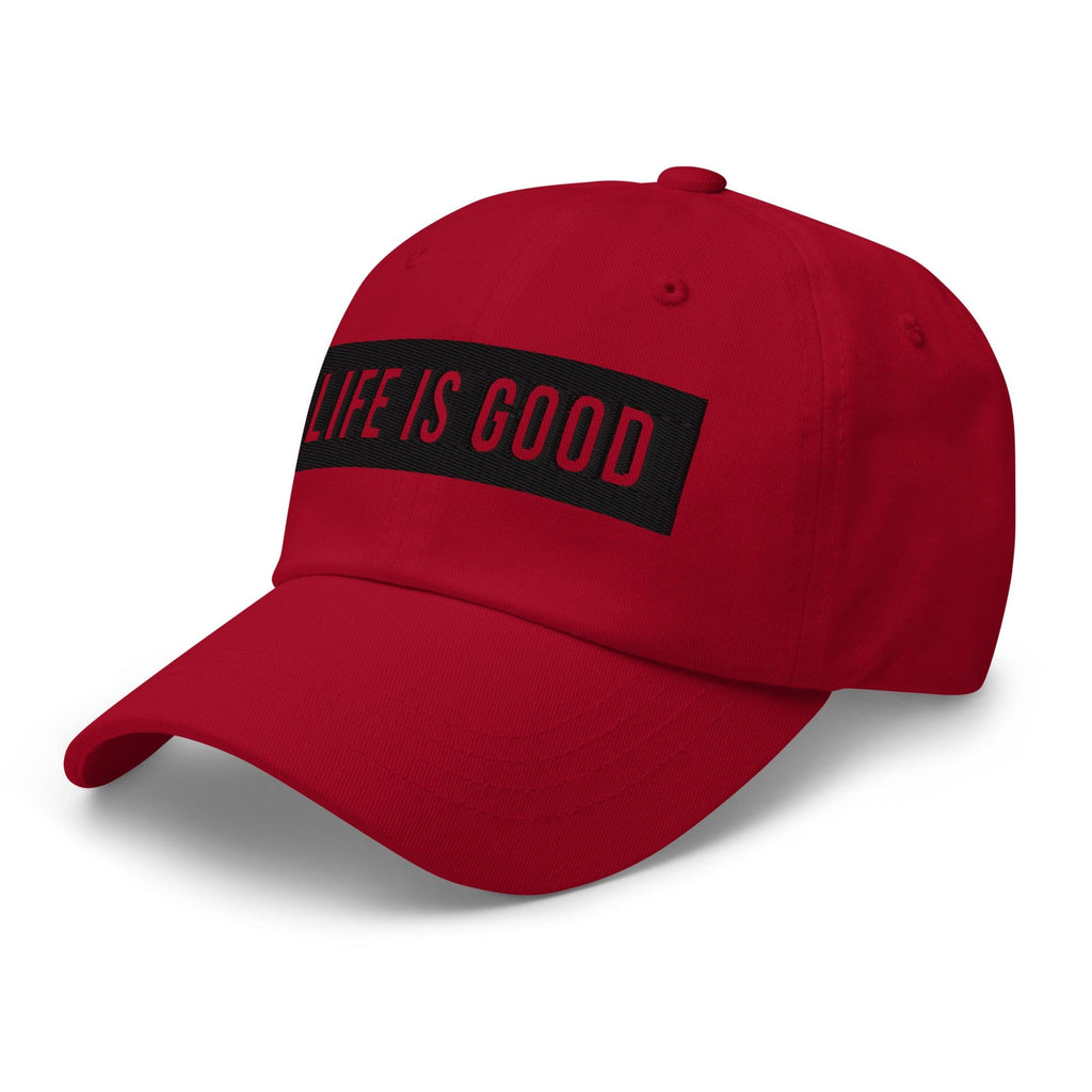 Embroidered Baseball Cap - Adjustable - Life is Good