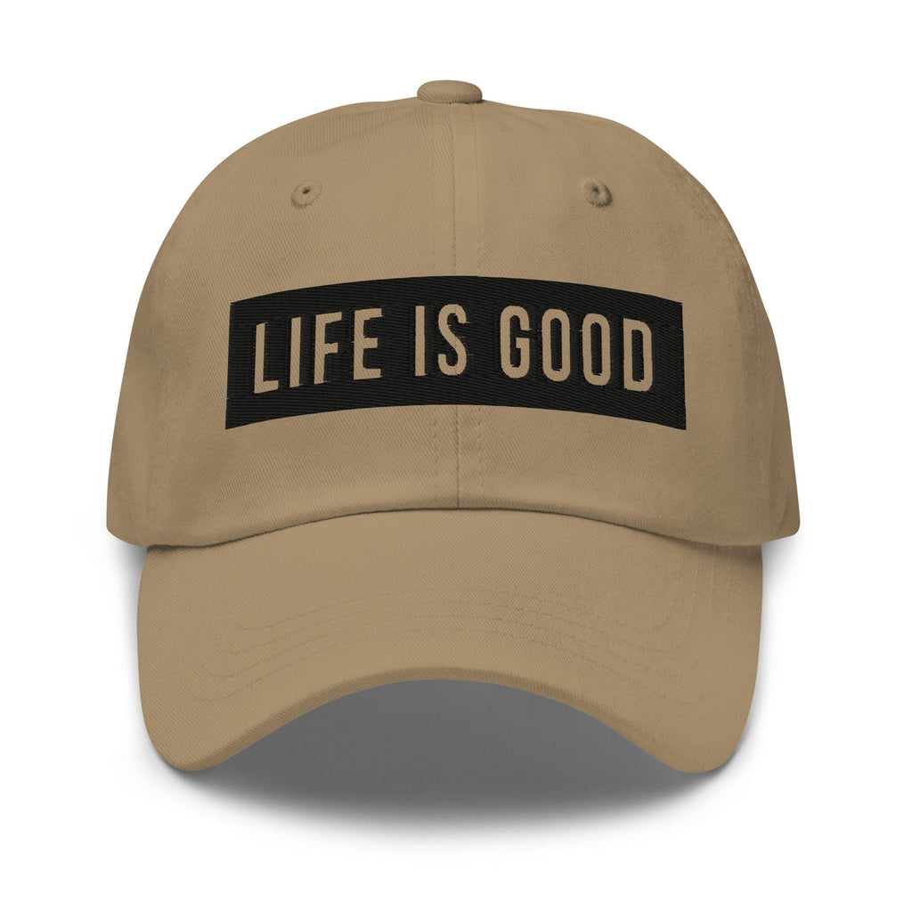 Embroidered Baseball Cap - Adjustable - Life is Good