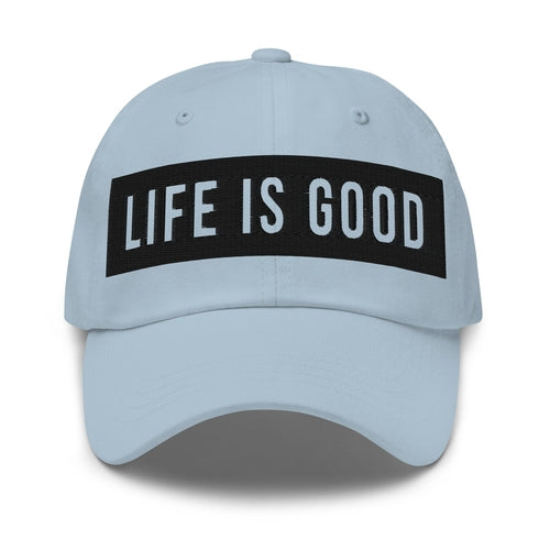 Embroidered Baseball Cap - Adjustable - Life is Good