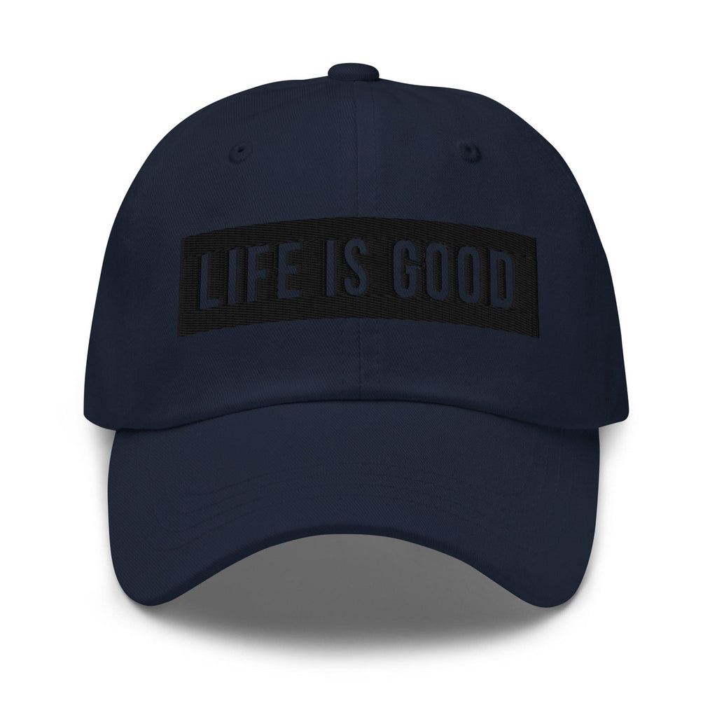 Embroidered Baseball Cap - Adjustable - Life is Good