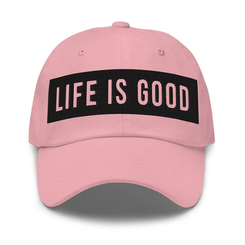 Embroidered Baseball Cap - Adjustable - Life is Good