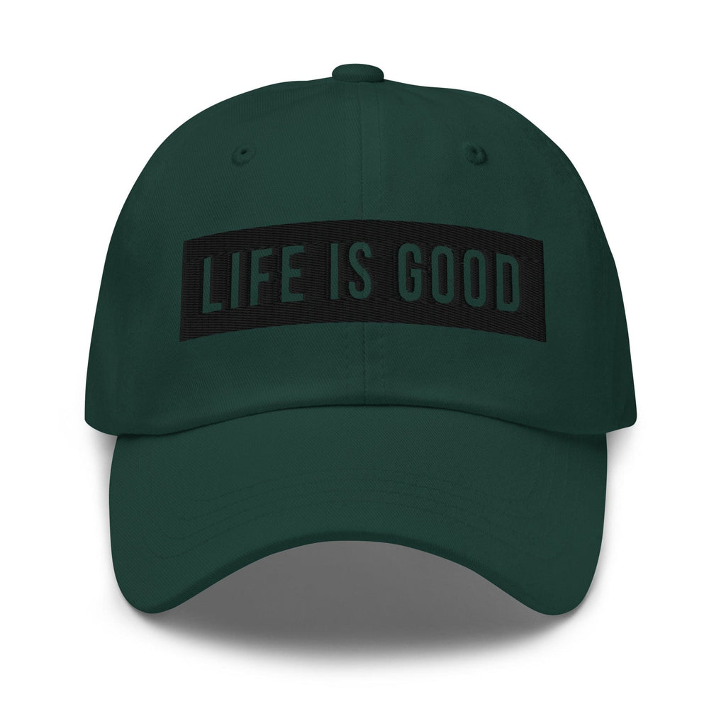 Embroidered Baseball Cap - Adjustable - Life is Good