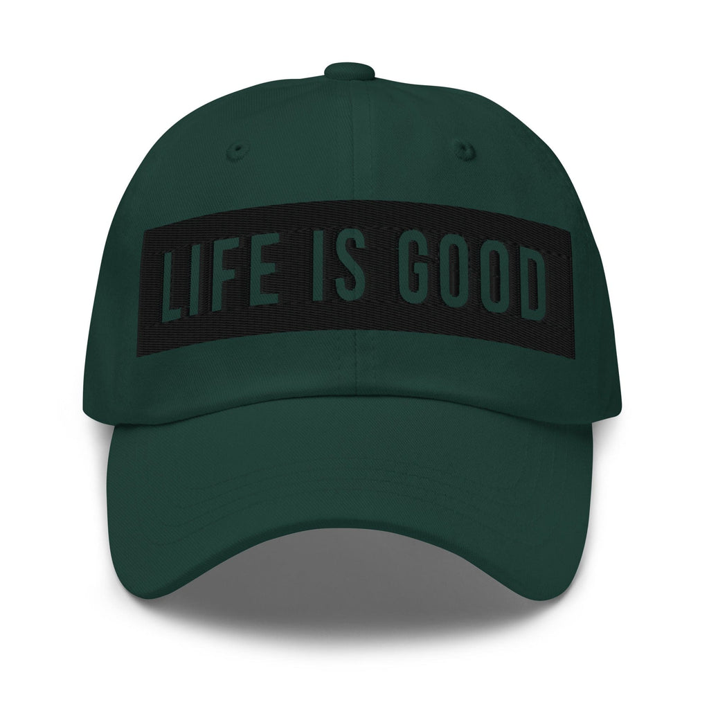 Embroidered Baseball Cap - Adjustable - Life is Good