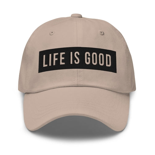 Embroidered Baseball Cap - Adjustable - Life is Good