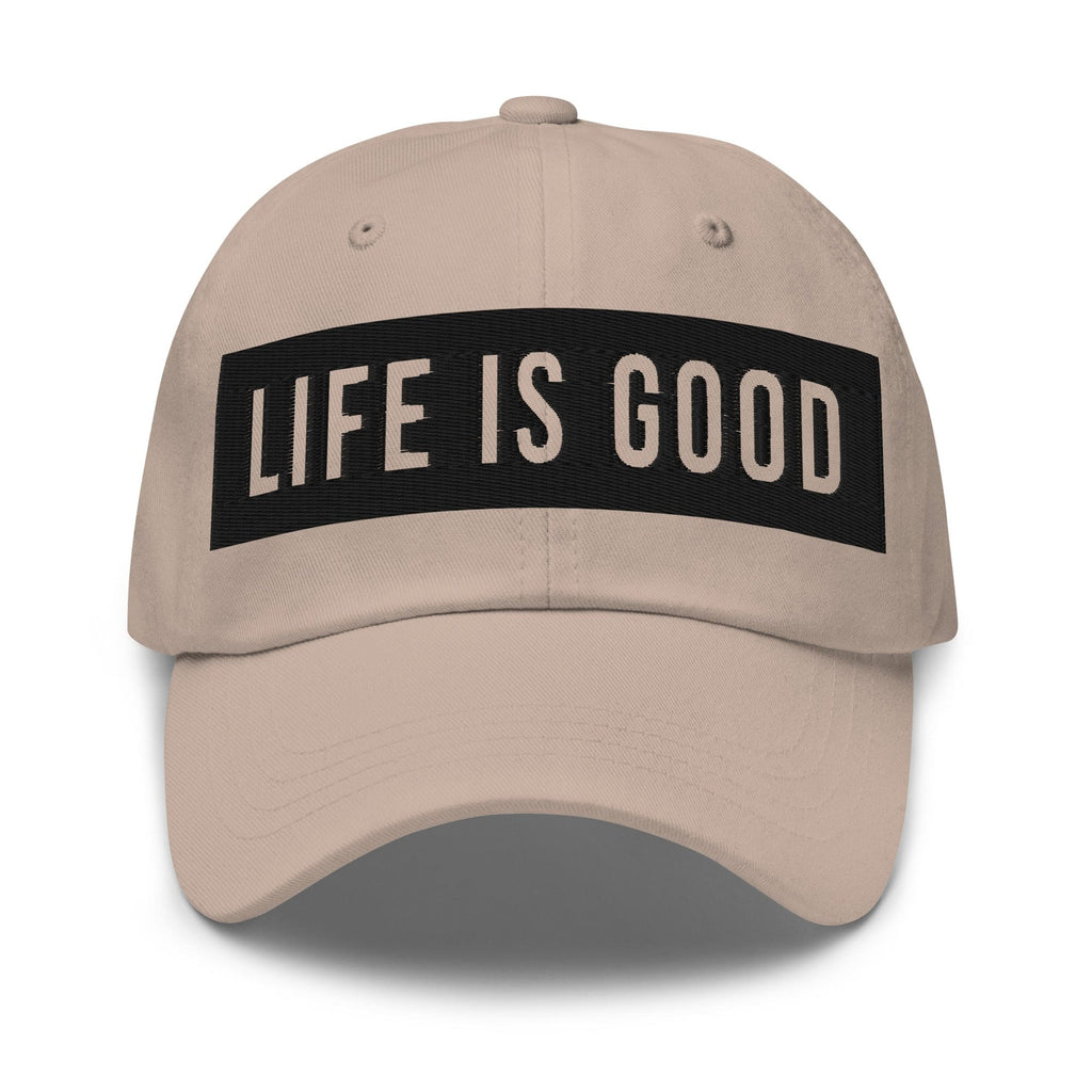 Embroidered Baseball Cap - Adjustable - Life is Good