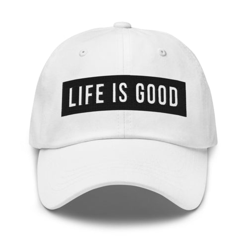 Embroidered Baseball Cap - Adjustable - Life is Good