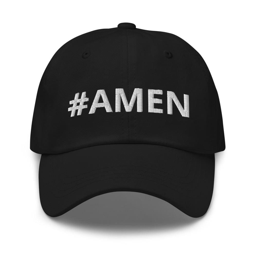 Embroidered Adjustable Baseball Cap - #amen