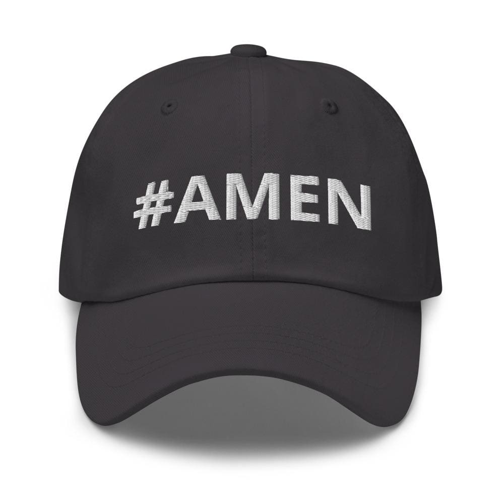 Embroidered Adjustable Baseball Cap - #amen