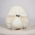 Little Lamb Baby Shower Favor Soap, Sheep Soap with sponge Favor, Neutral Baby Shower Gift, Handmade Guest Soap, Woodland Nursery Favor