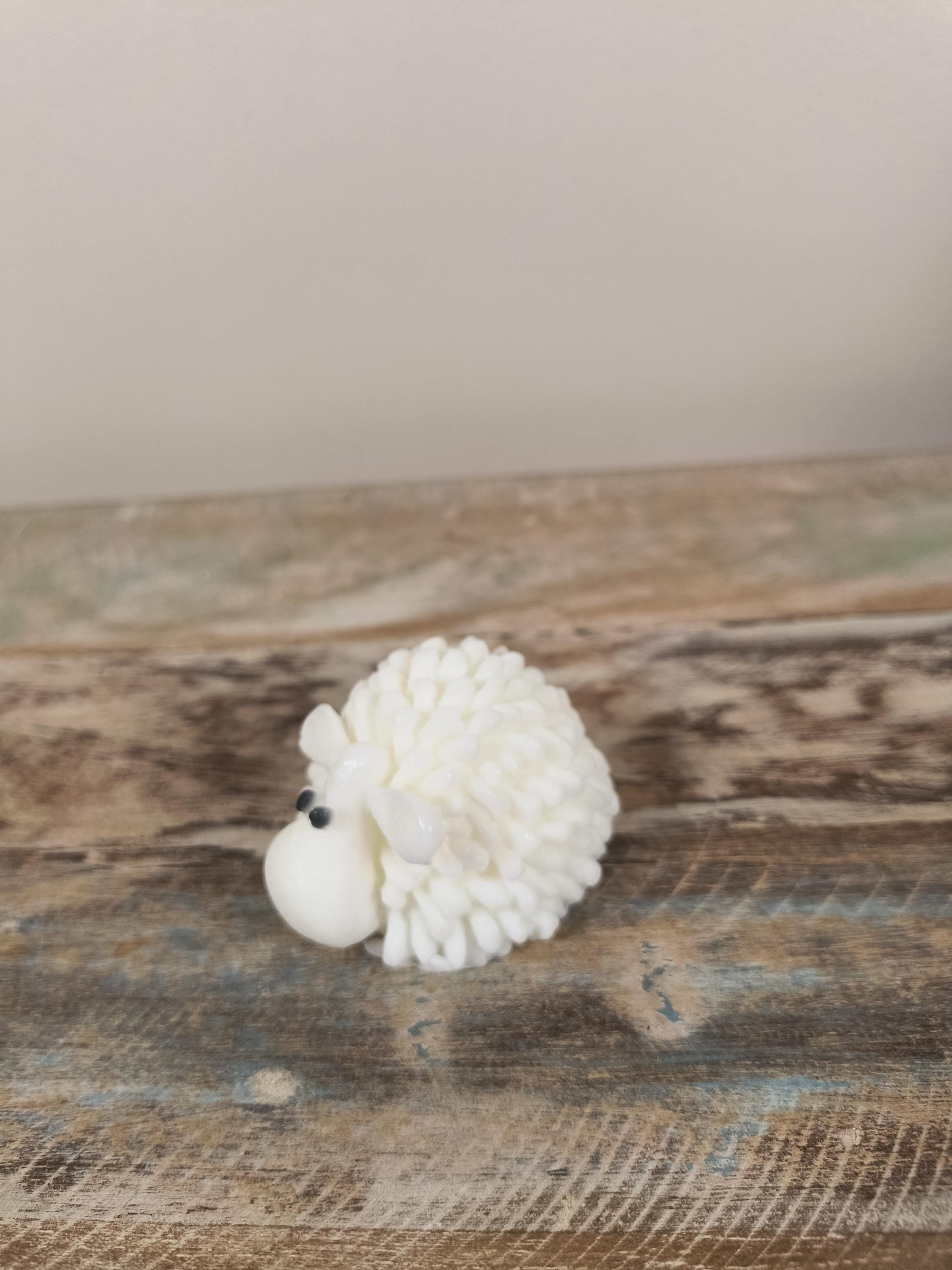 Little Lamb Baby Shower Favor Soap, Sheep Soap Favor, Neutral Baby Shower Gift, Handmade Guest Soap, Woodland Nursery Favor