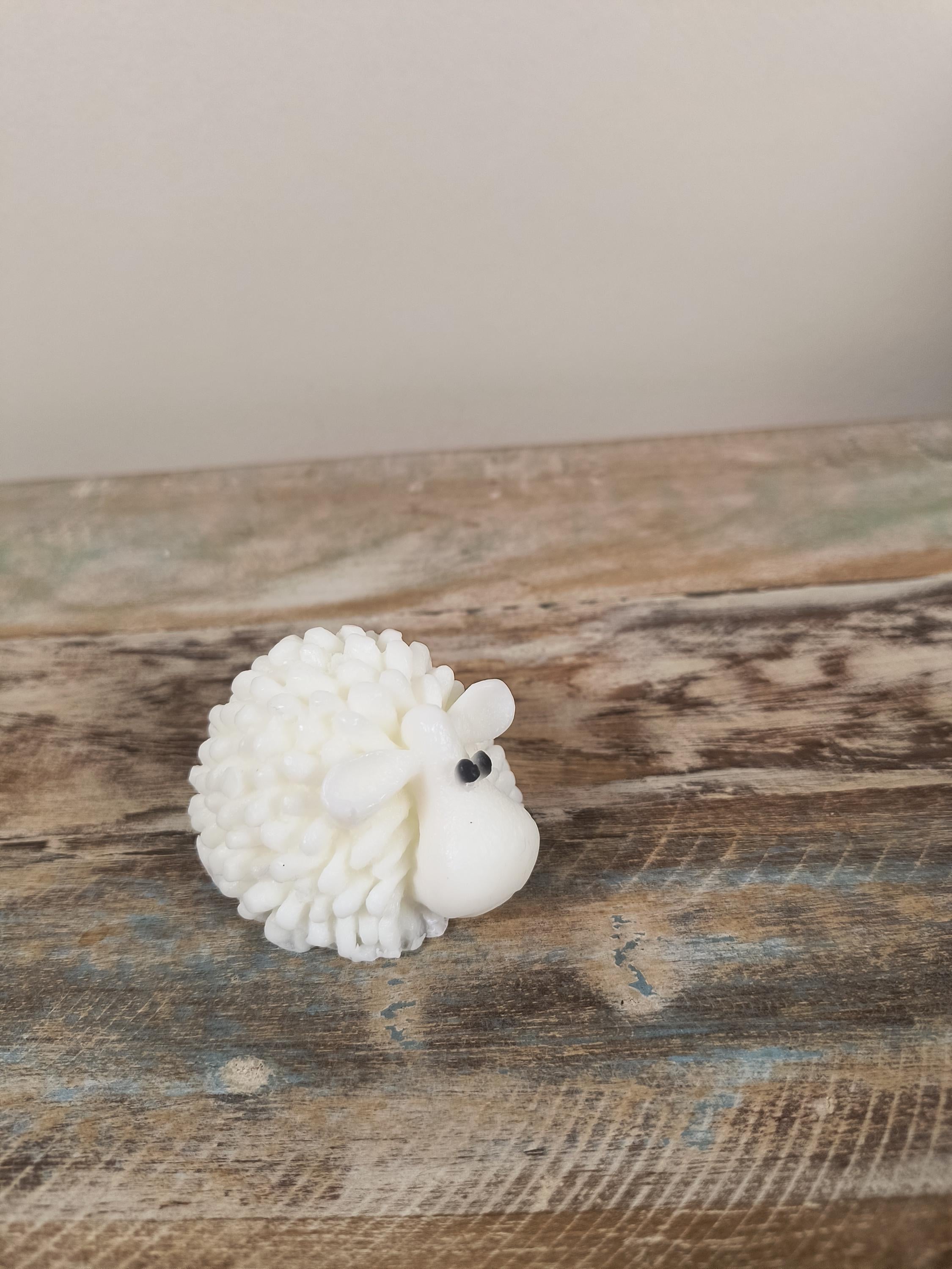 Little Lamb Baby Shower Favor Soap, Sheep Soap Favor, Neutral Baby Shower Gift, Handmade Guest Soap, Woodland Nursery Favor