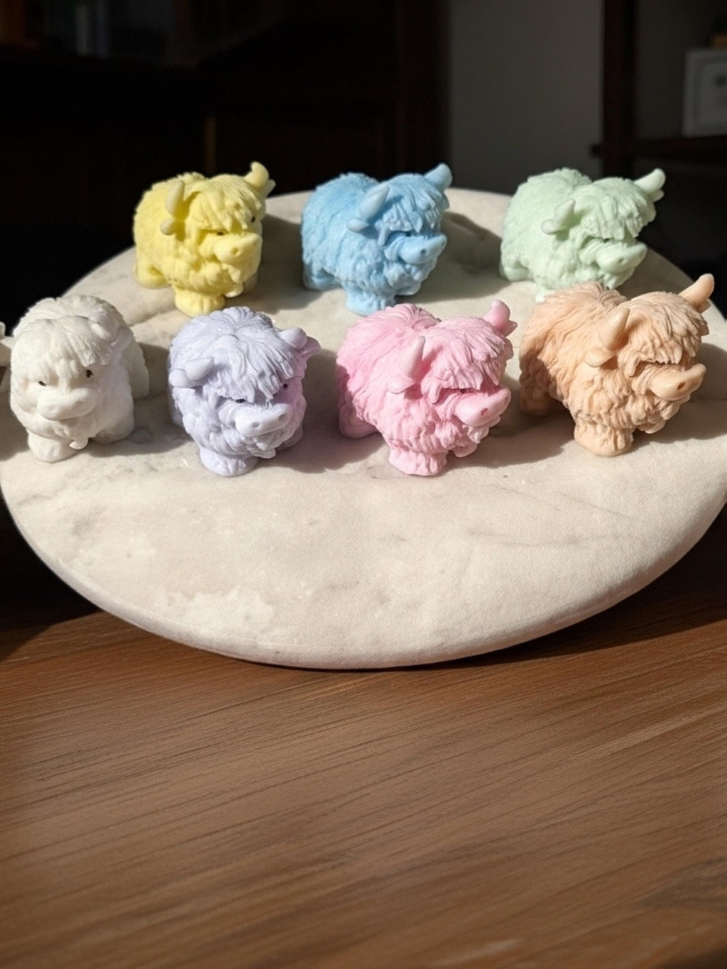 Highland Cow Soap Favor | Personalized Baby Shower Favor | Farm Animal Party Favor | Custom Color Soap Gift | Highland Cow Baby Shower
