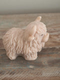 Highland Cow Soap Favor | Personalized Baby Shower Favor | Farm Animal Party Favor | Custom Color Soap Gift | Highland Cow Baby Shower