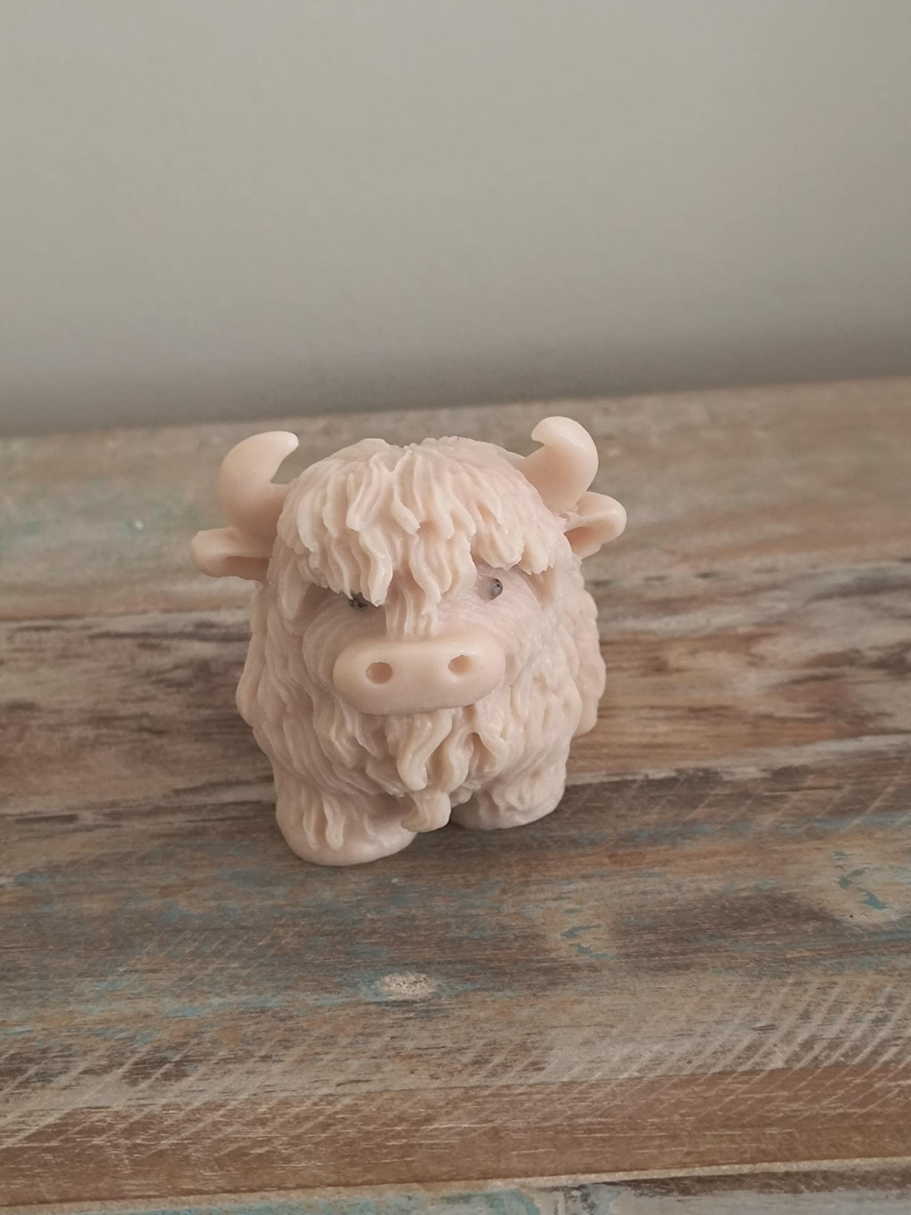 Highland Cow Soap Favor | Personalized Baby Shower Favor | Farm Animal Party Favor | Custom Color Soap Gift | Highland Cow Baby Shower