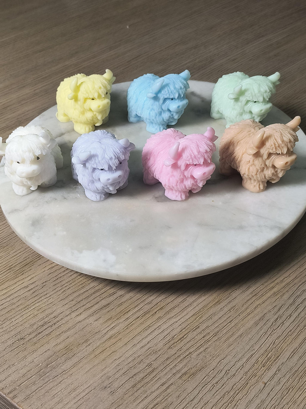 Highland Cow Soap Favor | Personalized Baby Shower Favor | Farm Animal Party Favor | Custom Color Soap Gift | Highland Cow Baby Shower