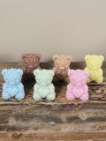 Rose Bear Soap Favor | Personalized Baby Shower Favor | Teddy Bear Soap Favor  | First Birthday Party Favor | Custom Color Soap