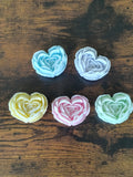 Heart Peony Soap Favors | Personalized Baby Shower Favors | Bridal Shower Guest Gifts | Custom Color Soap Flowers | Wedding Favor