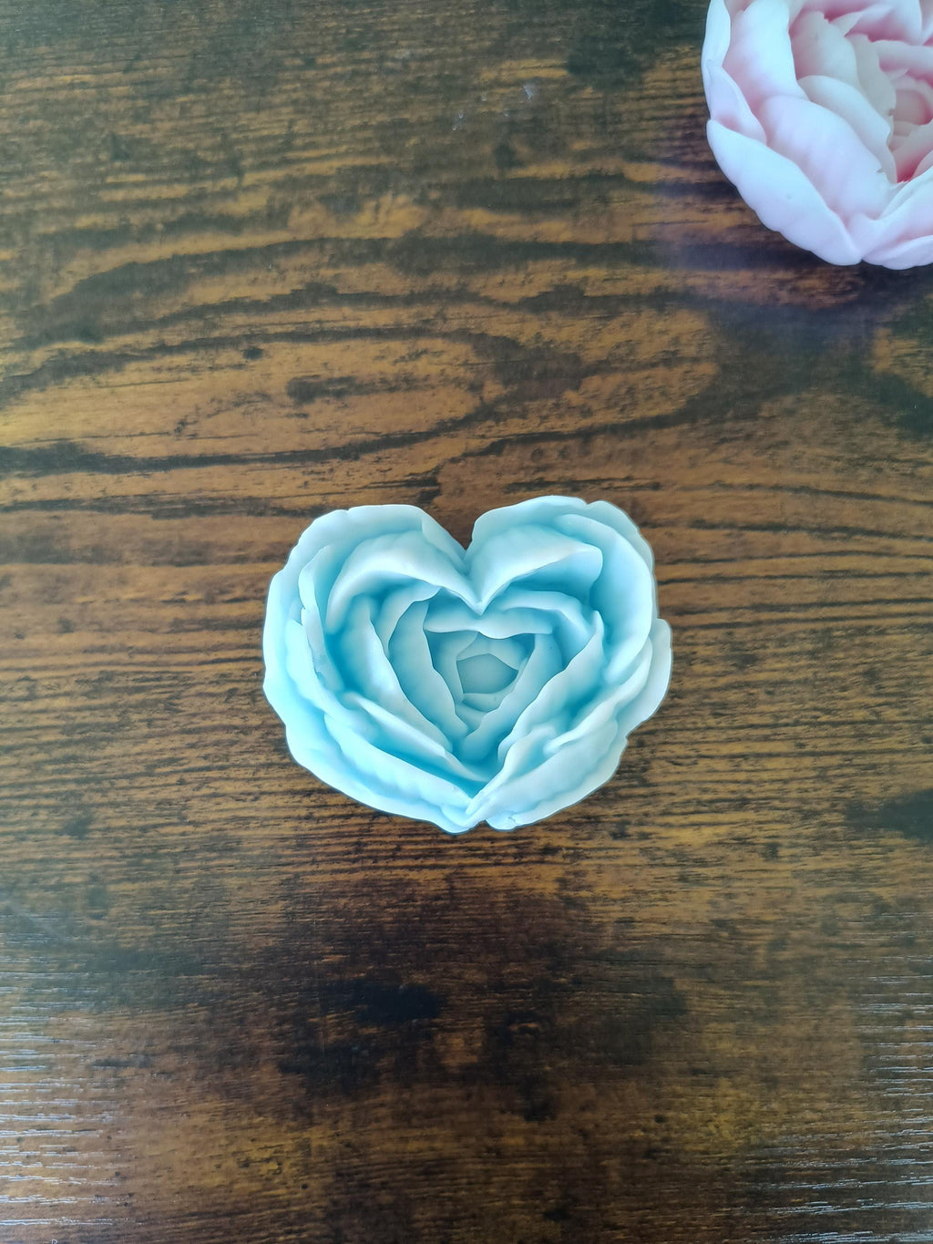 Heart Peony Soap Favors | Personalized Baby Shower Favors | Bridal Shower Guest Gifts | Custom Color Soap Flowers | Wedding Favor