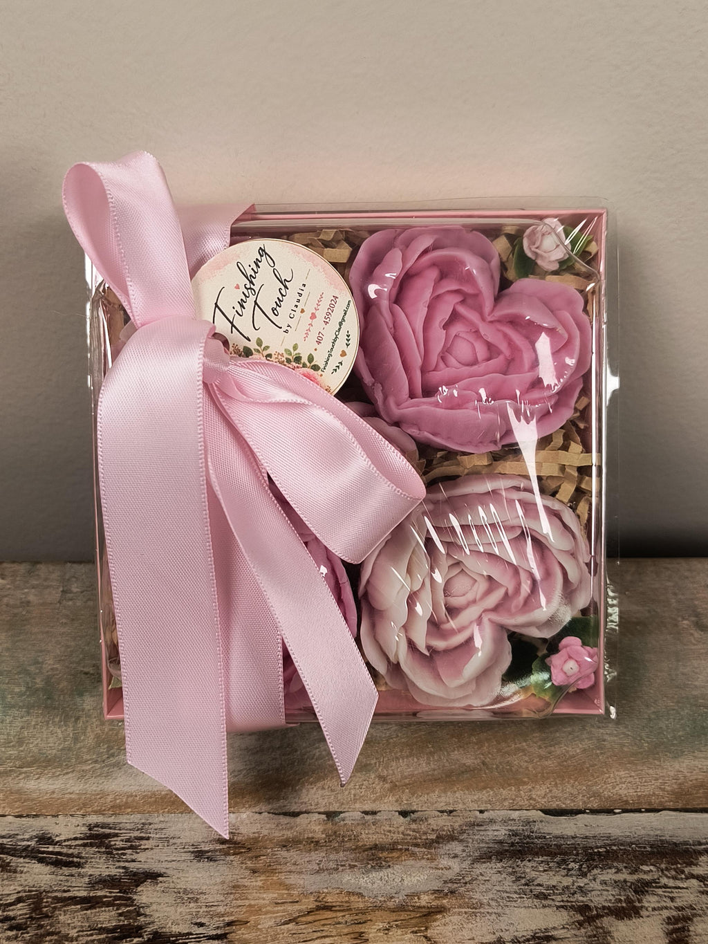 Handmade Heart Shaped Soap Gift Set, Luxury Spa Soap Gift, Decorative  Soaps