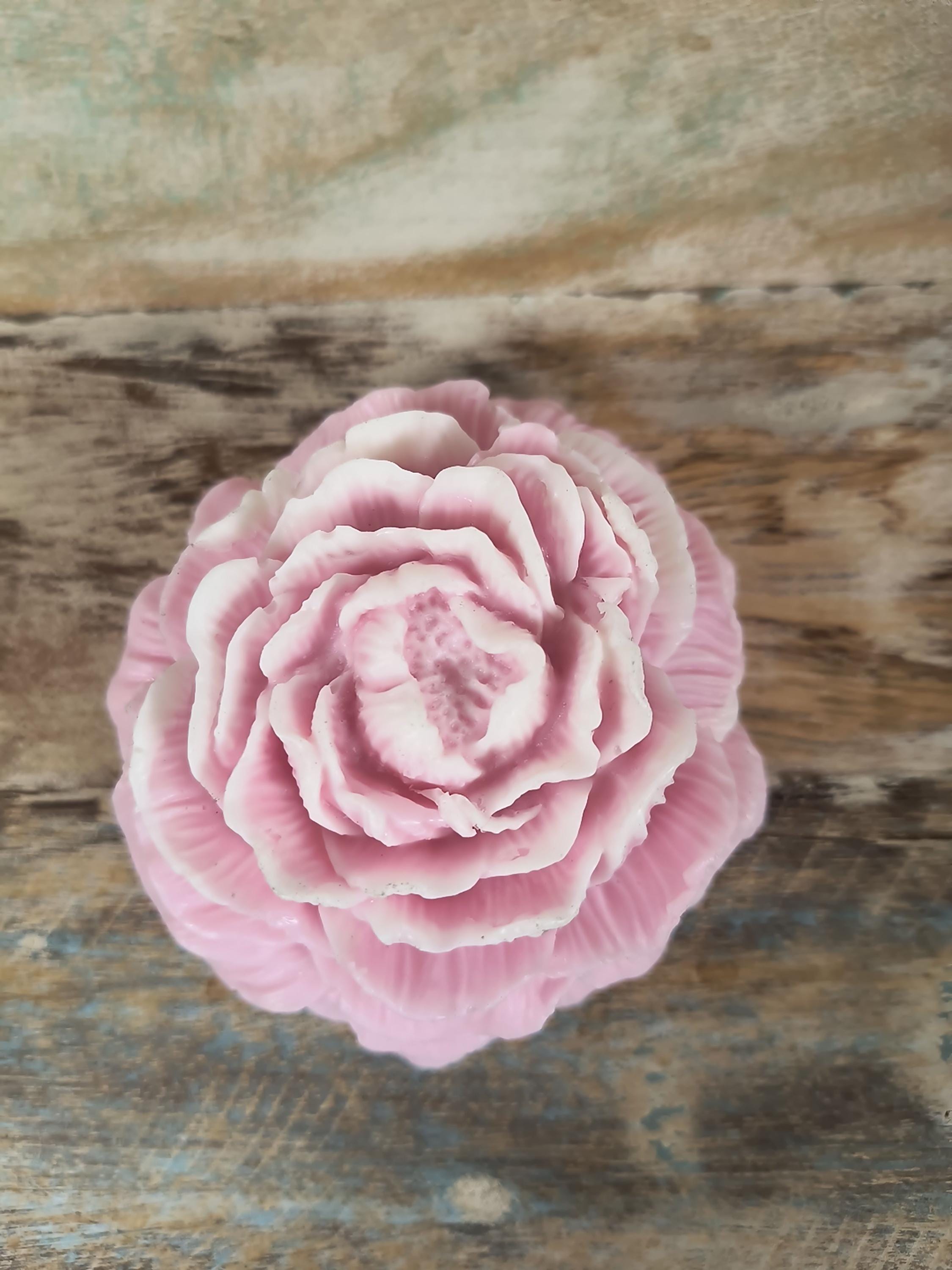 Peony Soap Favors with Personalized Tags | Baby Shower Favors | Bridal Shower Favors | Wedding Guest Gifts | Floral Soap Favor/ Sweet15