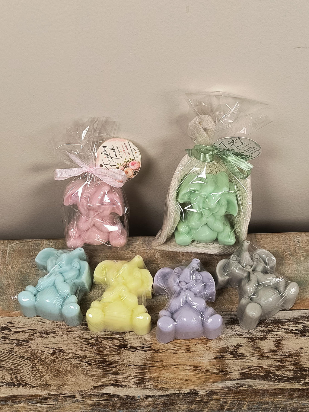 Elephant Soap Favor | Baby Shower Favor | Personalized Party Favor | Elephant Theme Baby Shower | Goat Milk Soap Favor | Choose Your Color
