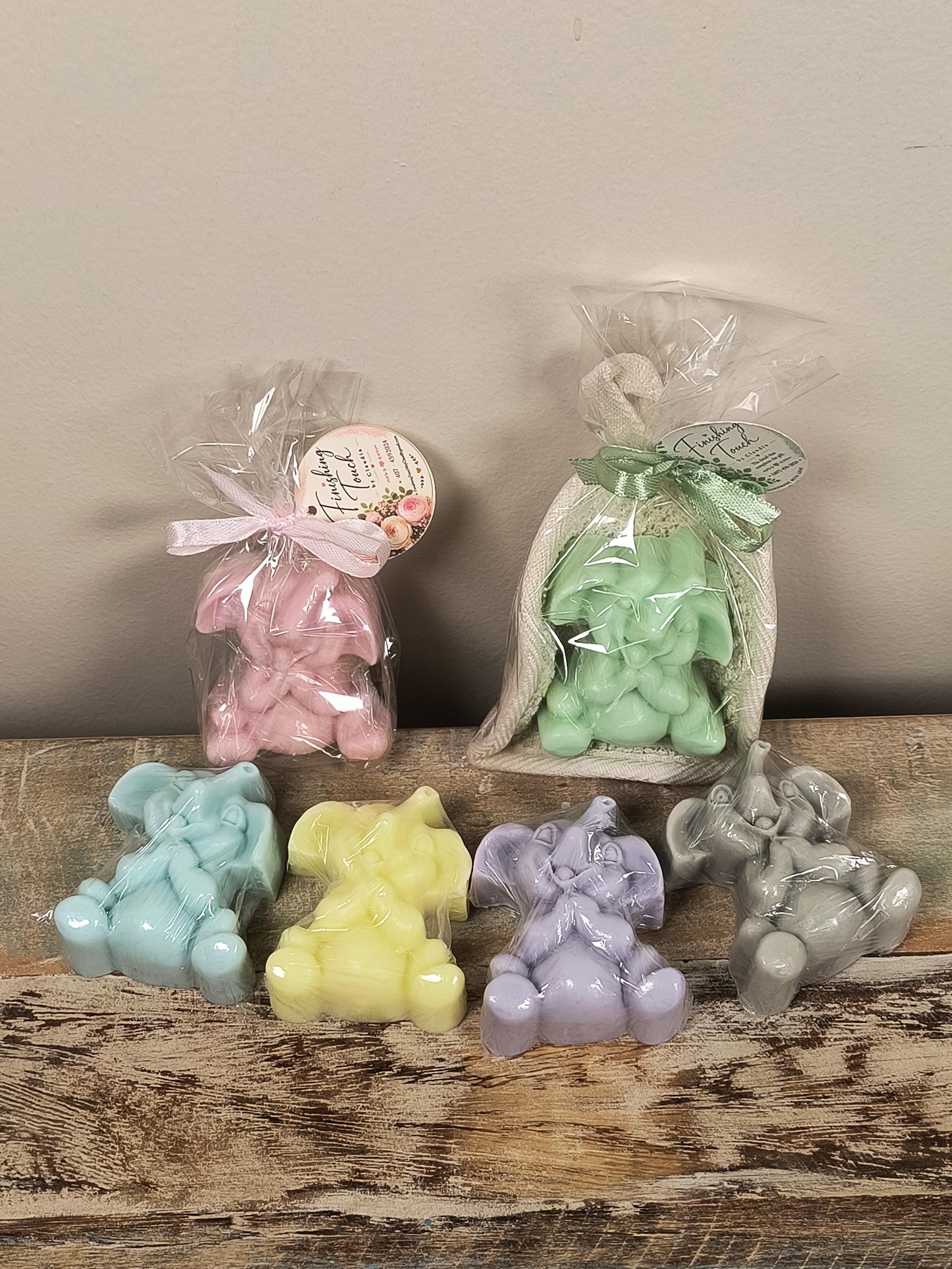 Elephant Soap Favor | Baby Shower Favor | Personalized Party Favor | Elephant Theme Baby Shower | Goat Milk Soap Favor | Choose Your Color