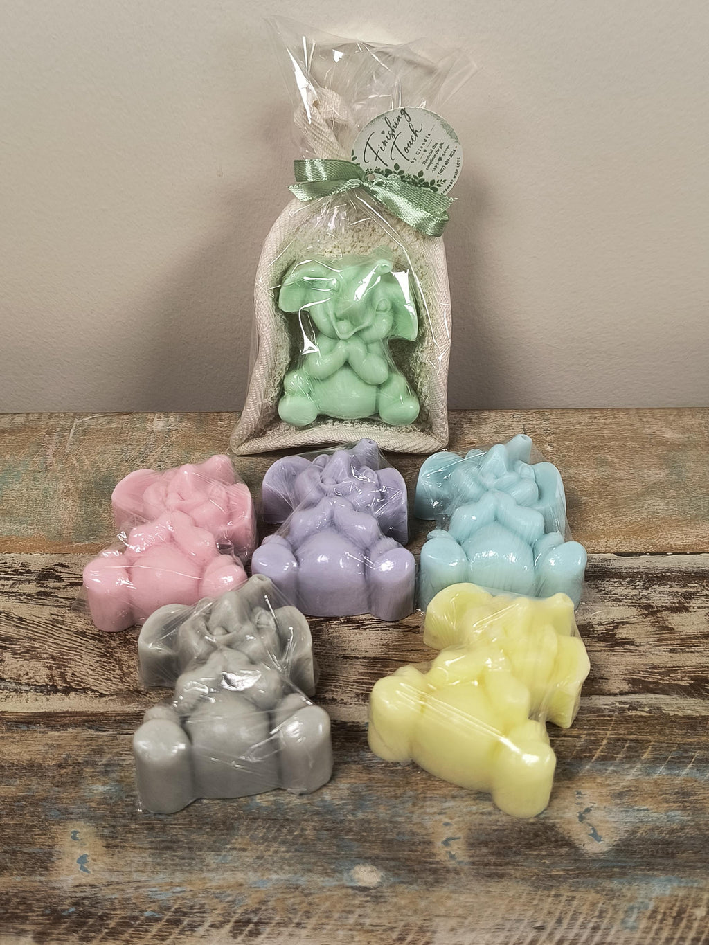 Elephant Soap Favor | Baby Shower Favor | Personalized Party Favor | Elephant Theme Baby Shower | Goat Milk Soap Favor | Choose Your Color