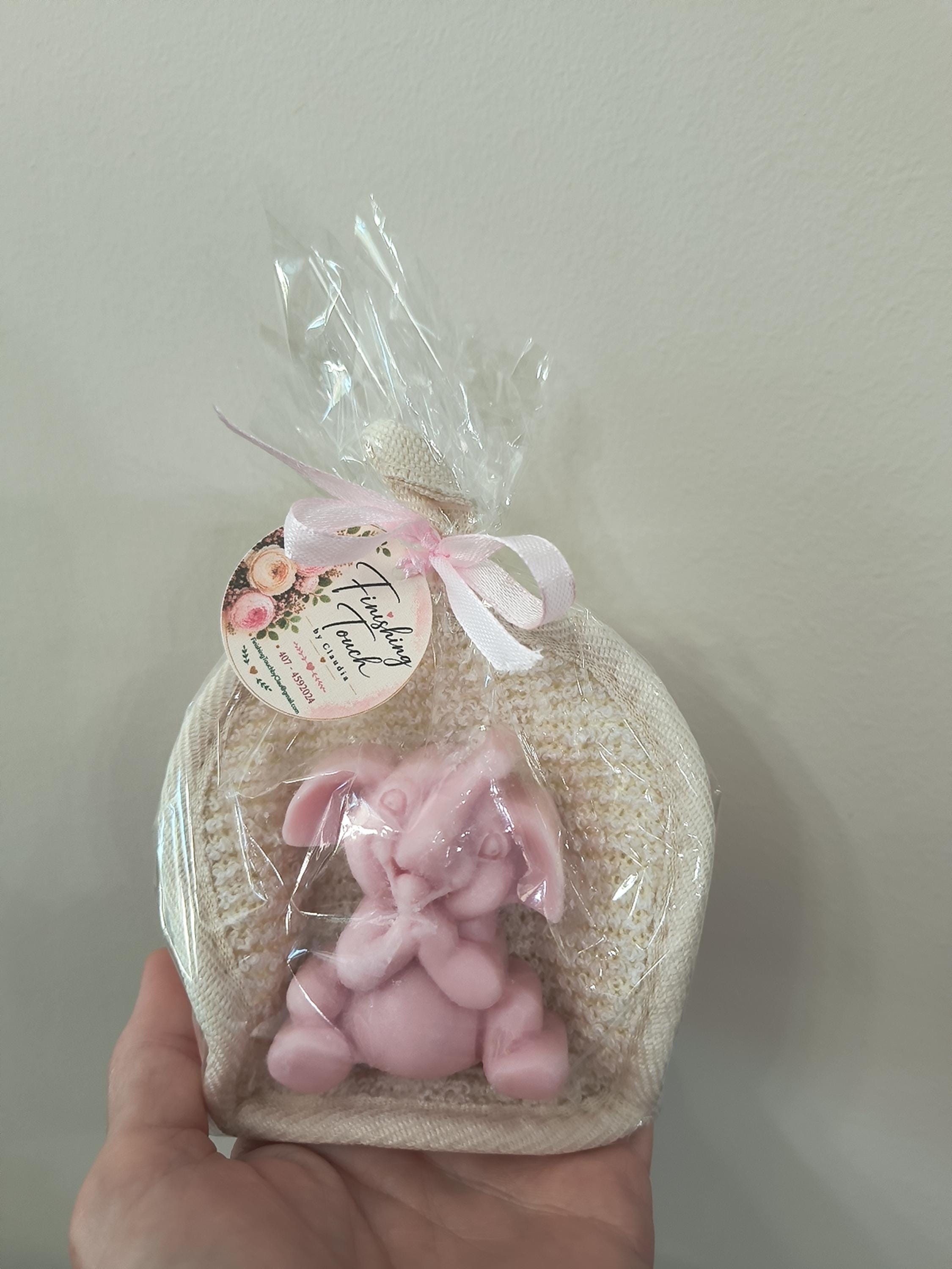 Elephant Soap Favor | Baby Shower Favor | Personalized Party Favor | Elephant Theme Baby Shower | Goat Milk Soap Favor | Choose Your Color