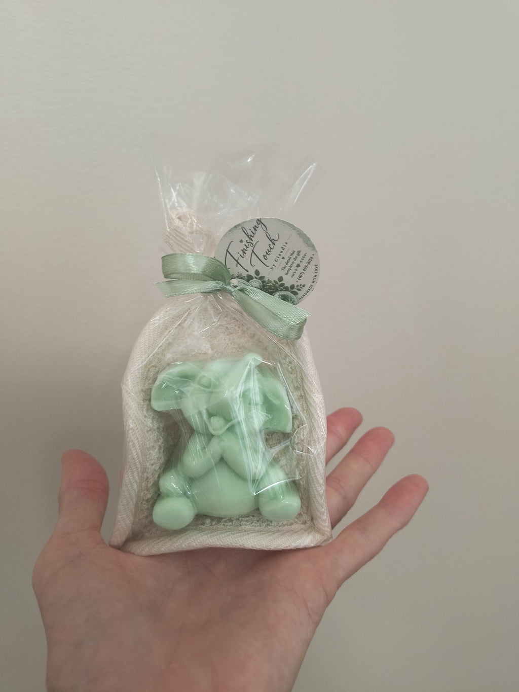 Elephant Soap Favor | Baby Shower Favor | Personalized Party Favor | Elephant Theme Baby Shower | Goat Milk Soap Favor | Choose Your Color