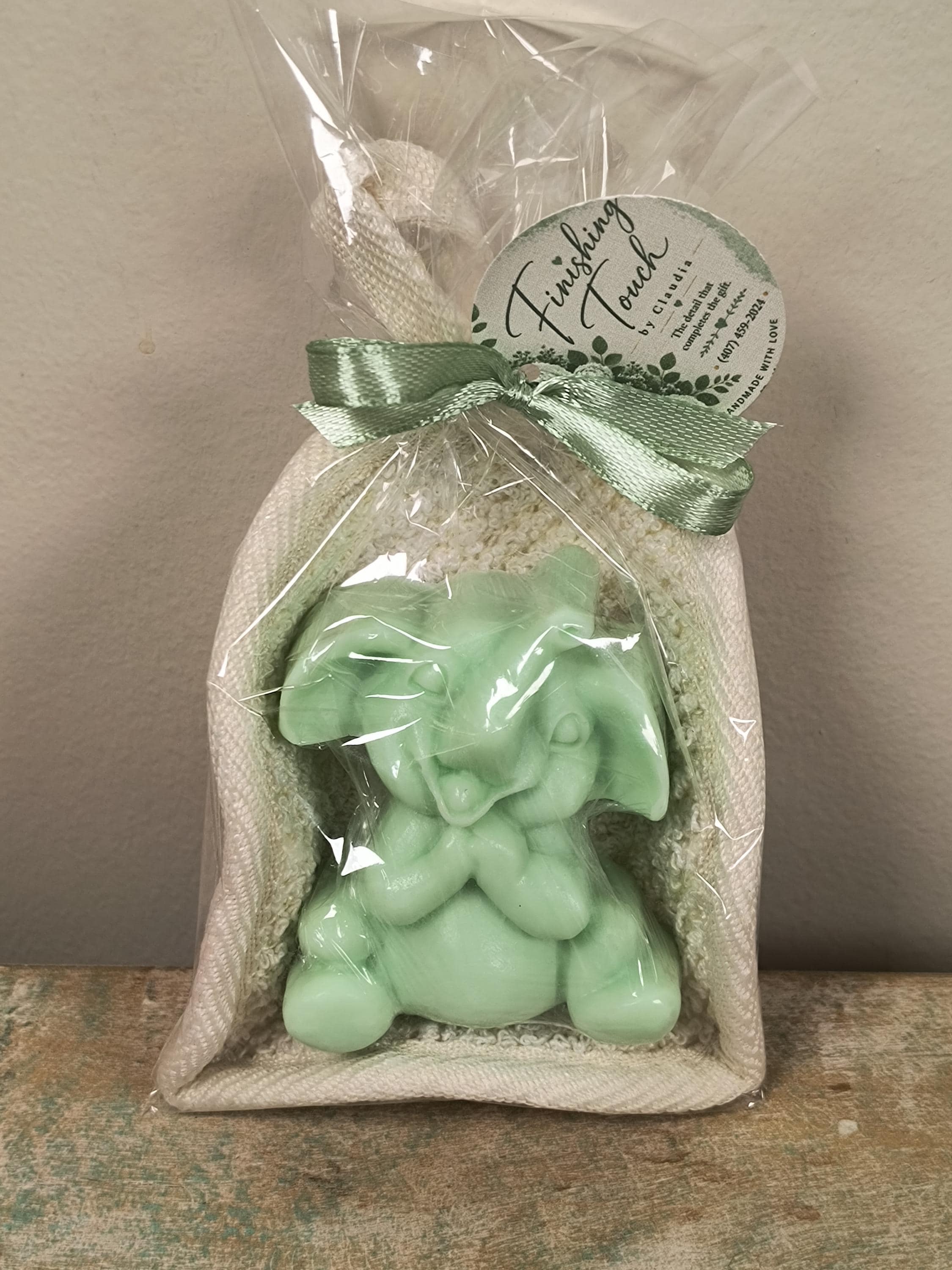 Elephant Soap Favor | Baby Shower Favor | Personalized Party Favor | Elephant Theme Baby Shower | Goat Milk Soap Favor | Choose Your Color