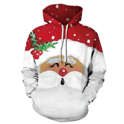 Men Women Autumn Winter Christmas Sweater 3D Funny Printed Holiday