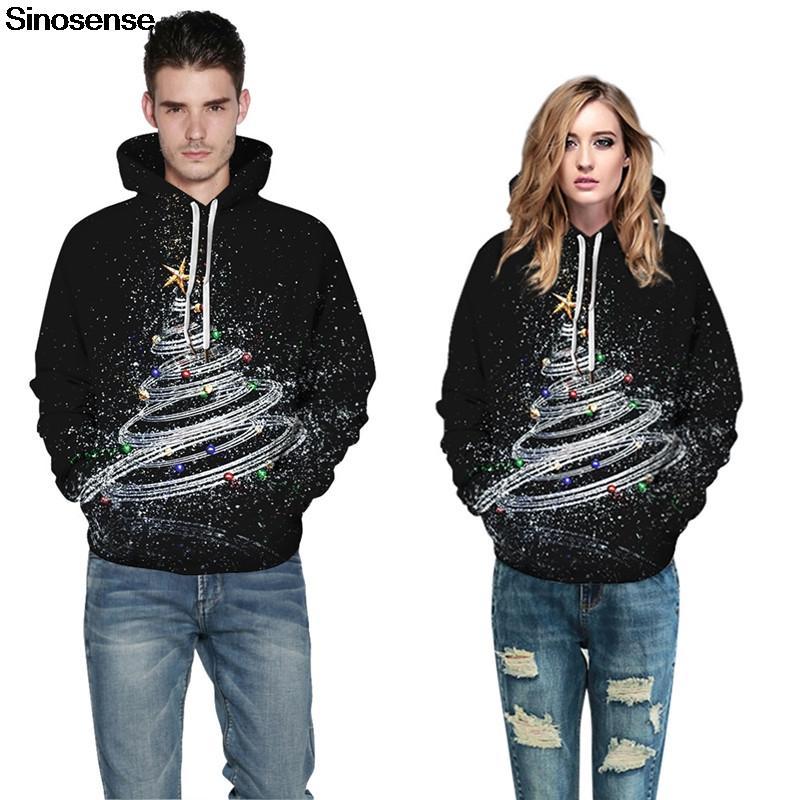 Men Women Autumn Winter Christmas Sweater 3D Funny Printed Holiday