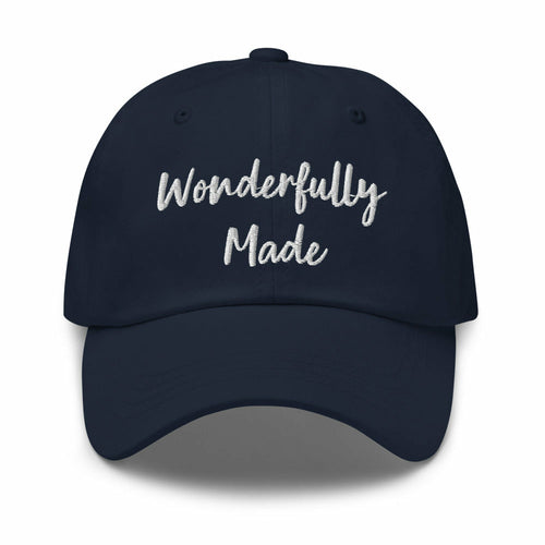 Embroidered Adjustable Baseball Cap - Wonderfully Made